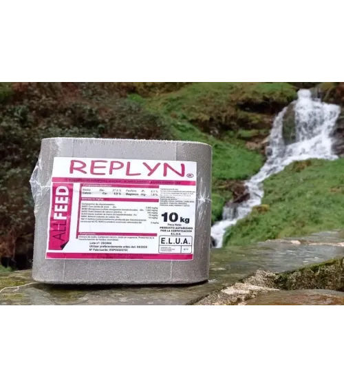 Repelente moscas ,mosquitos ,tábanos.. multiespecie  REPLYN 10 kg para control de parásitos internos ,externos e insectos