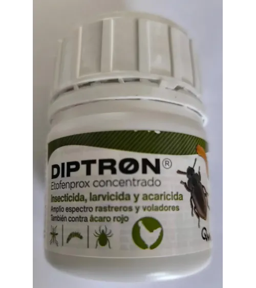 Insecticida Diptrón larvicida ,acaricida ETOFEMPROX rastreros y voladores ,acción rápida