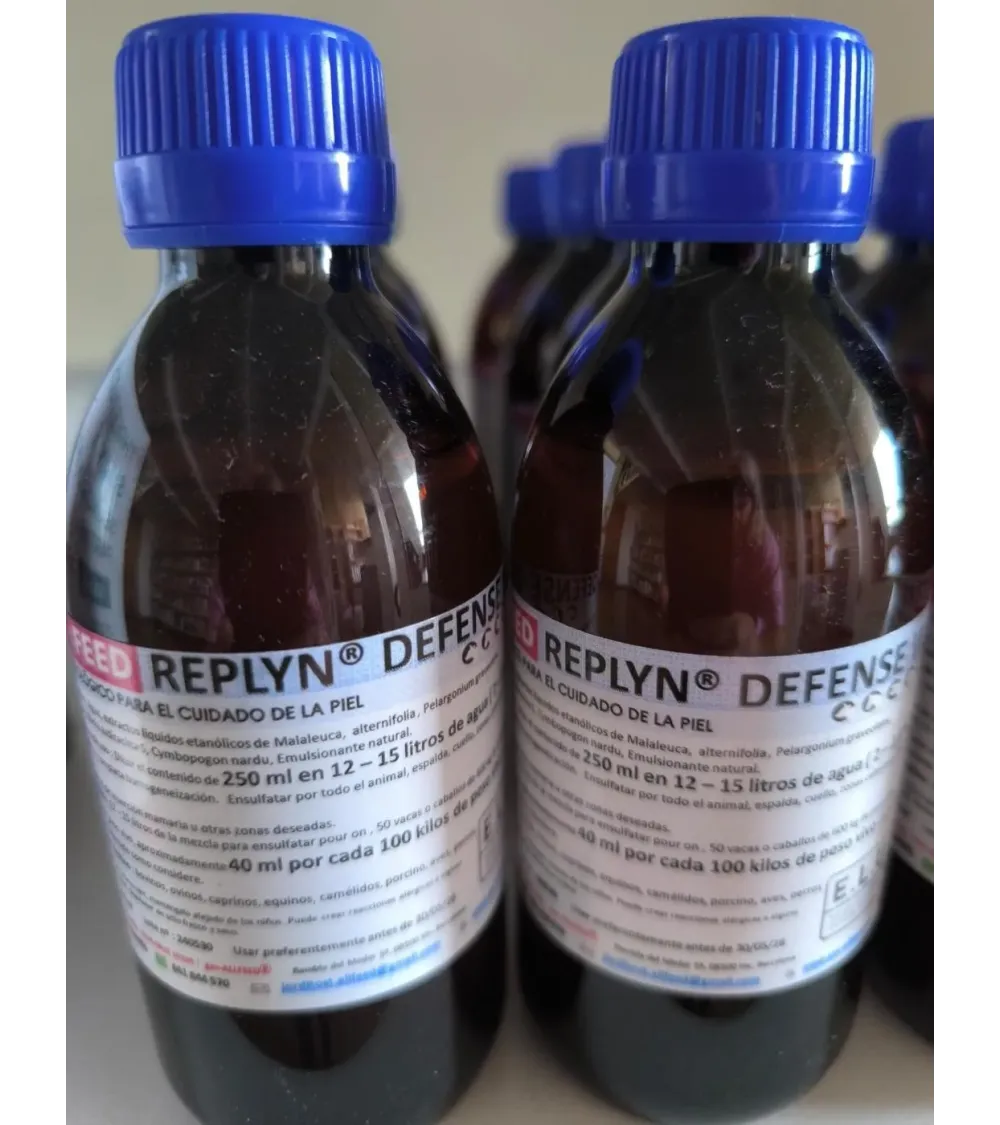 Repelente moscas .mosquitos ,tábanos ...REPLYN defense  WS250  antiparasitario y antipicaduras de insectos uso externo 250 ml