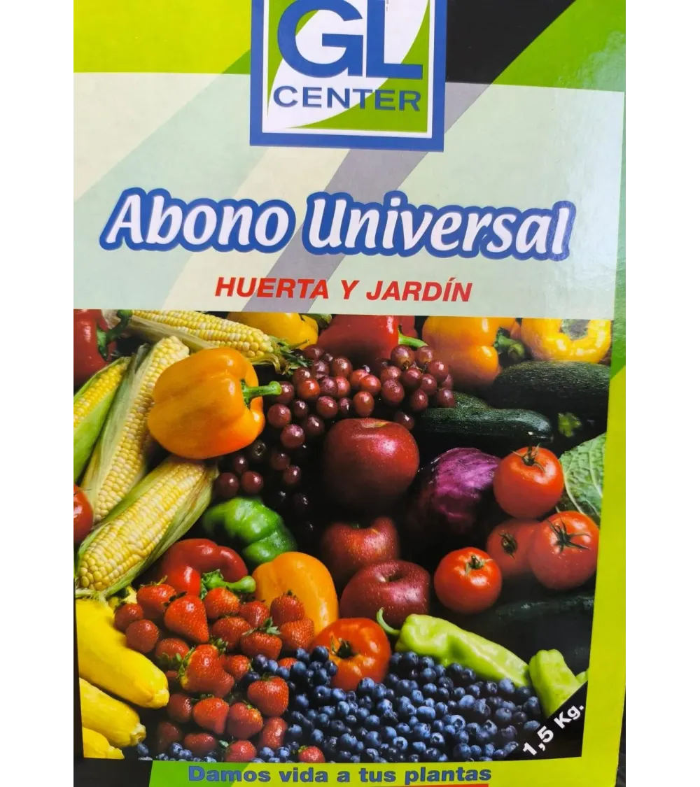 Abono universal huerta y jardín 1,5 kg