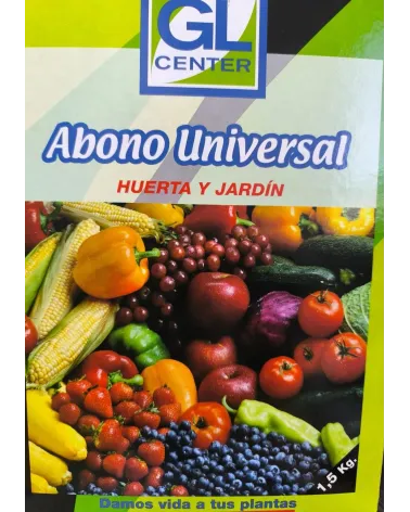 Abono universal huerta y jardín 1,5 kg