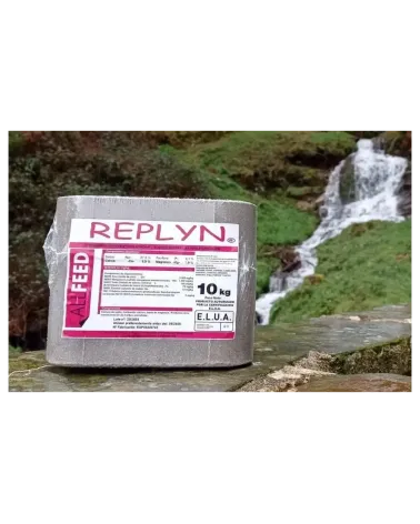 REPLYN Palet 120 bloques de 10 kg .Repelente moscas ,mosquitos ,tábanos ... multiespecie ¡¡¡ PORTES GRATIS !!!